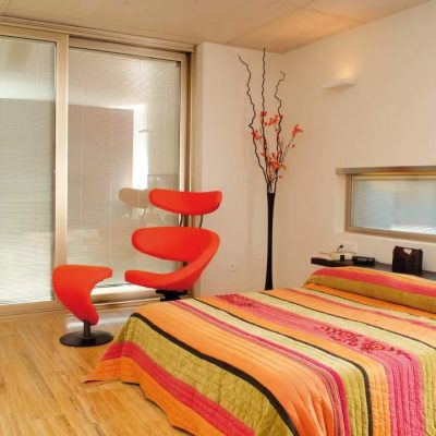 Cloison-chambre-verre-double-vitrage-store-intégré--Miroiteries-Dubrulle