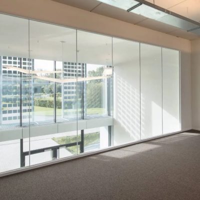 Cloison-verre-pare-flamme-ATC-Technovation-Center-Pyrobel-Vision-Line-Miroiteries Dubrulle