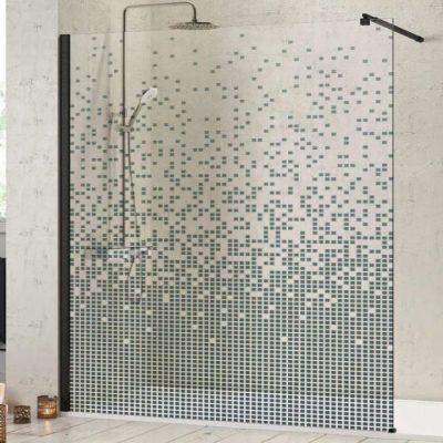 Paroi-de-douche-salle-de-bain-verre-imprimé-motif-petits-points-dégradé-Miroiteries-Dubrulle