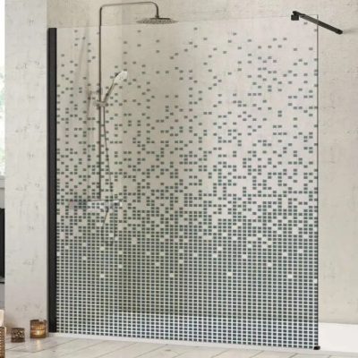 Paroi-de-douche-salle-de-bain-verre-imprimé-motif-petits-points-dégradé-Miroiteries-Dubrulle