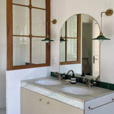 miroir-arche-sur-mesure-salle-de-bain- Miroiteries-Dubrulle
